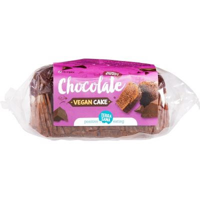 Vegan cake chocolade van TerraSana, 8 x 350 g